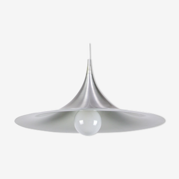 Lampe trompette danoise en argent de Fog & Mørup