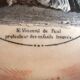 4 assiettes ‘parlantes’ Sarreguemines Les Saintes et Saints