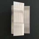 Italian stainless design sconce