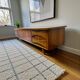 XL vintage wooden TV unit / lowboard / sideboard