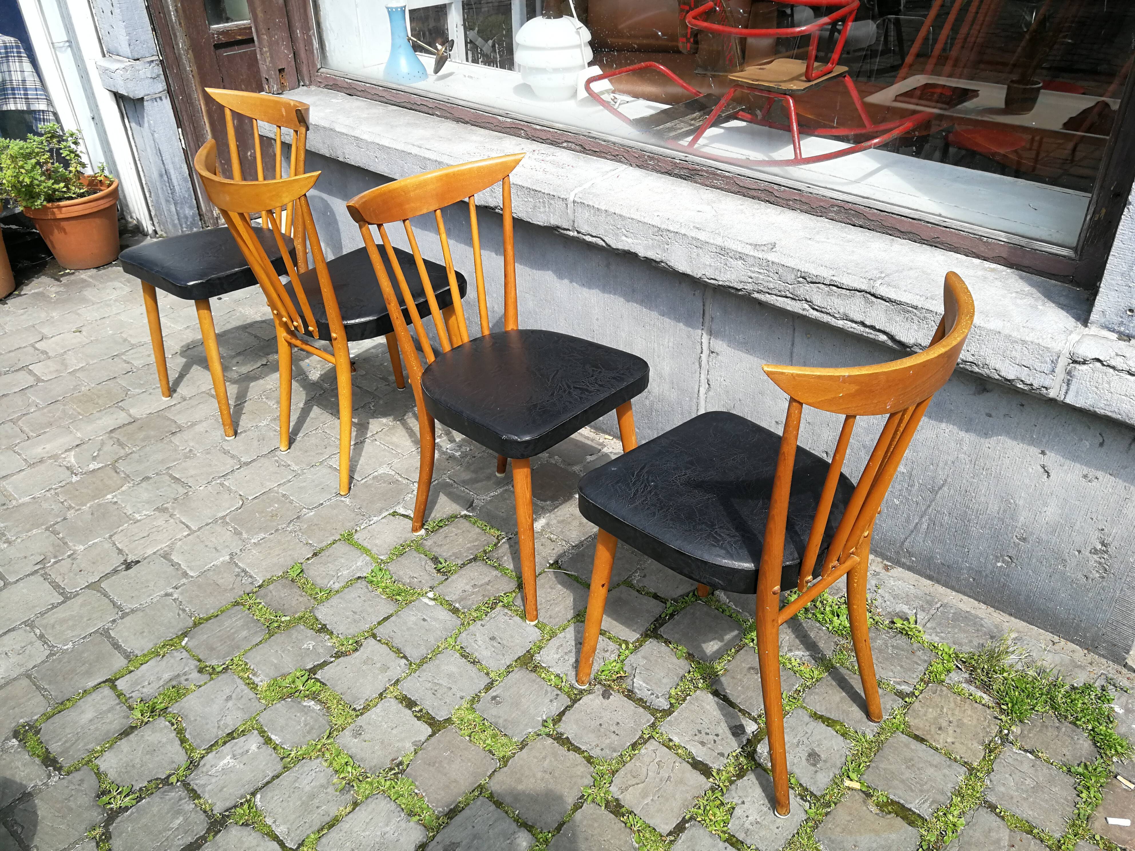 Set of 50s chairs