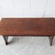 Banc rustique en bois massif
