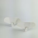 Space age wall lights, 1980, set of 2