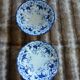 2 antique compotiers in Creil and Montereau ironstone.