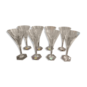 Série de 8 verres en - villeroy boch