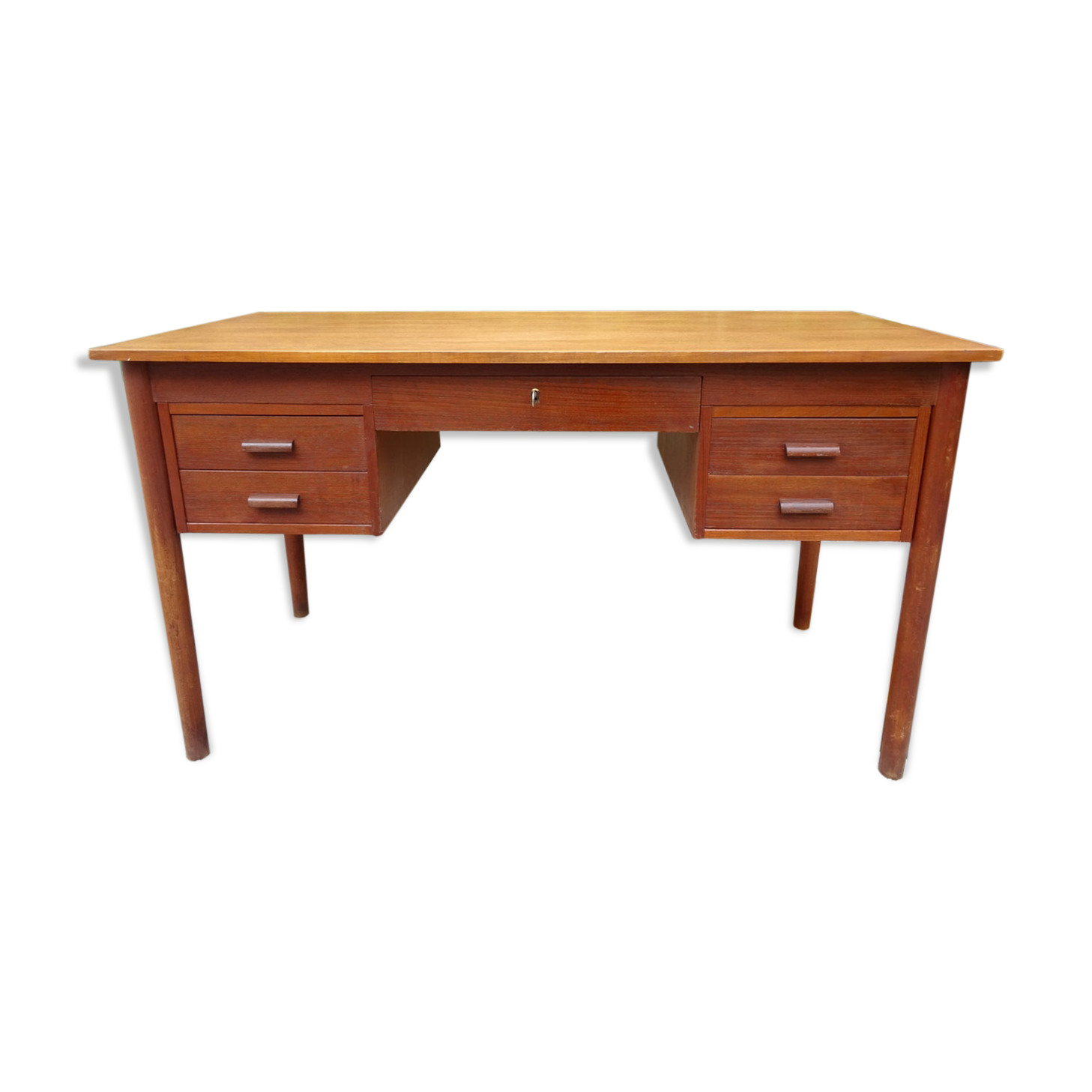 Scandinavian teak desk