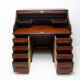 Antique roller blind writing desk 1930s, United Kingdom