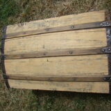 Old bulging trunk