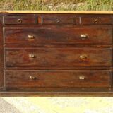 Grand meuble à tiroirs, ancienne pantalonnière