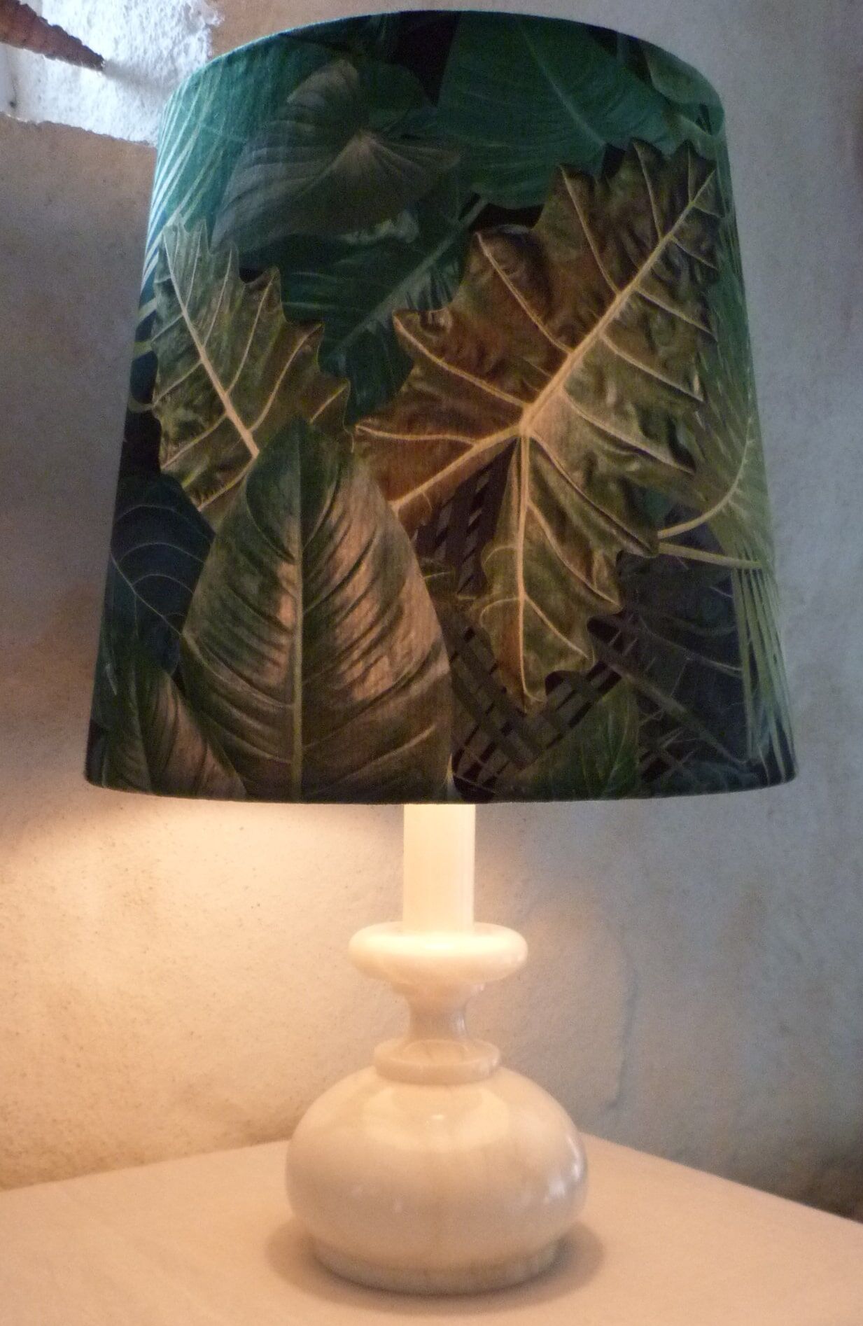 Marble lamp 70s
