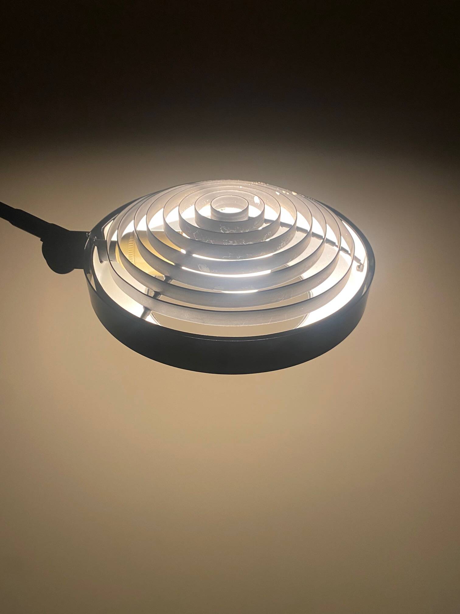 Lampe ELLE 55 de Tomaso Cimini, Lumina italy, 1970's