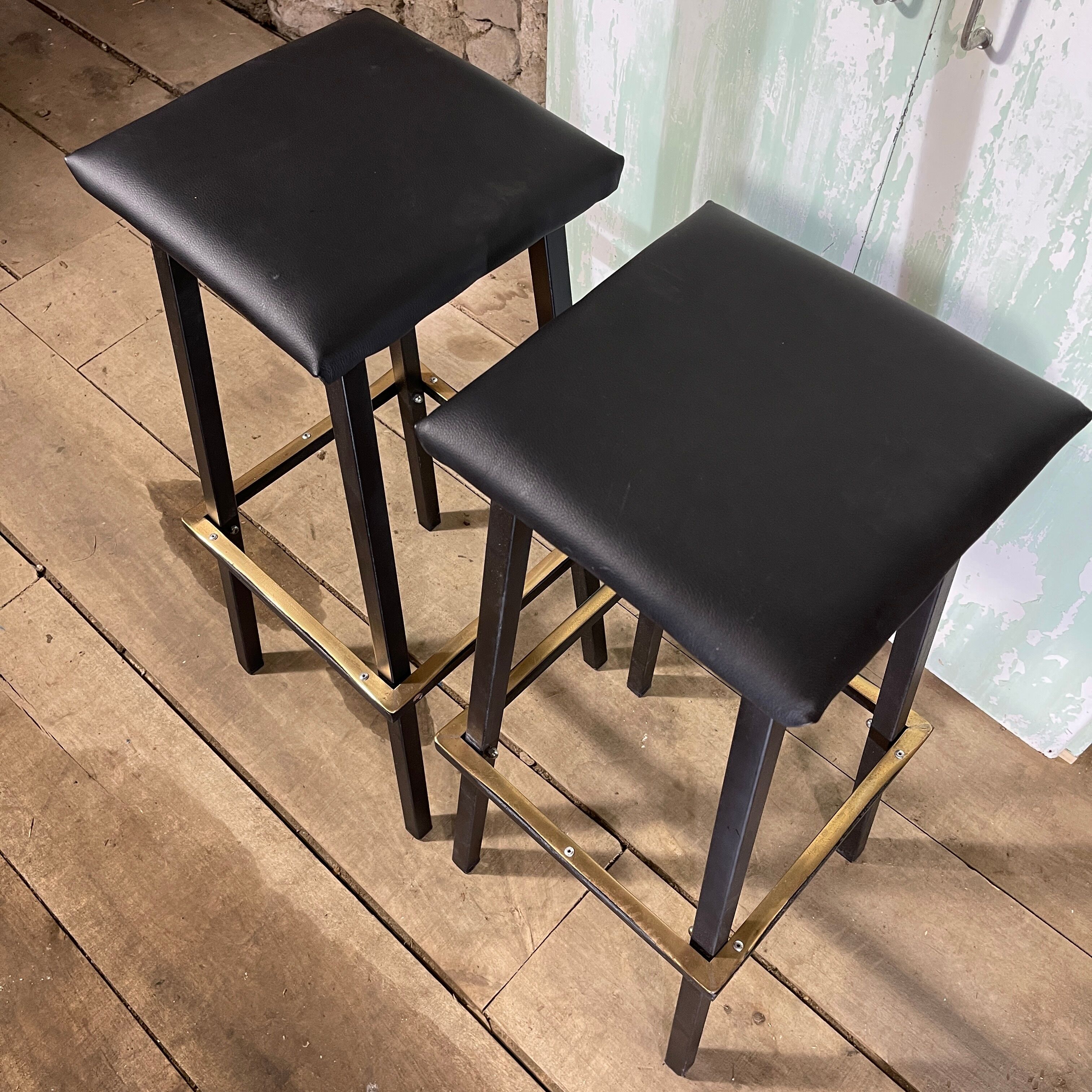 Pair of vintage bar stools