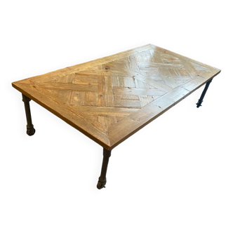 Solid wood coffee table