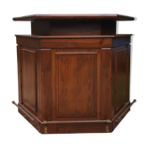 Wooden and metal bar