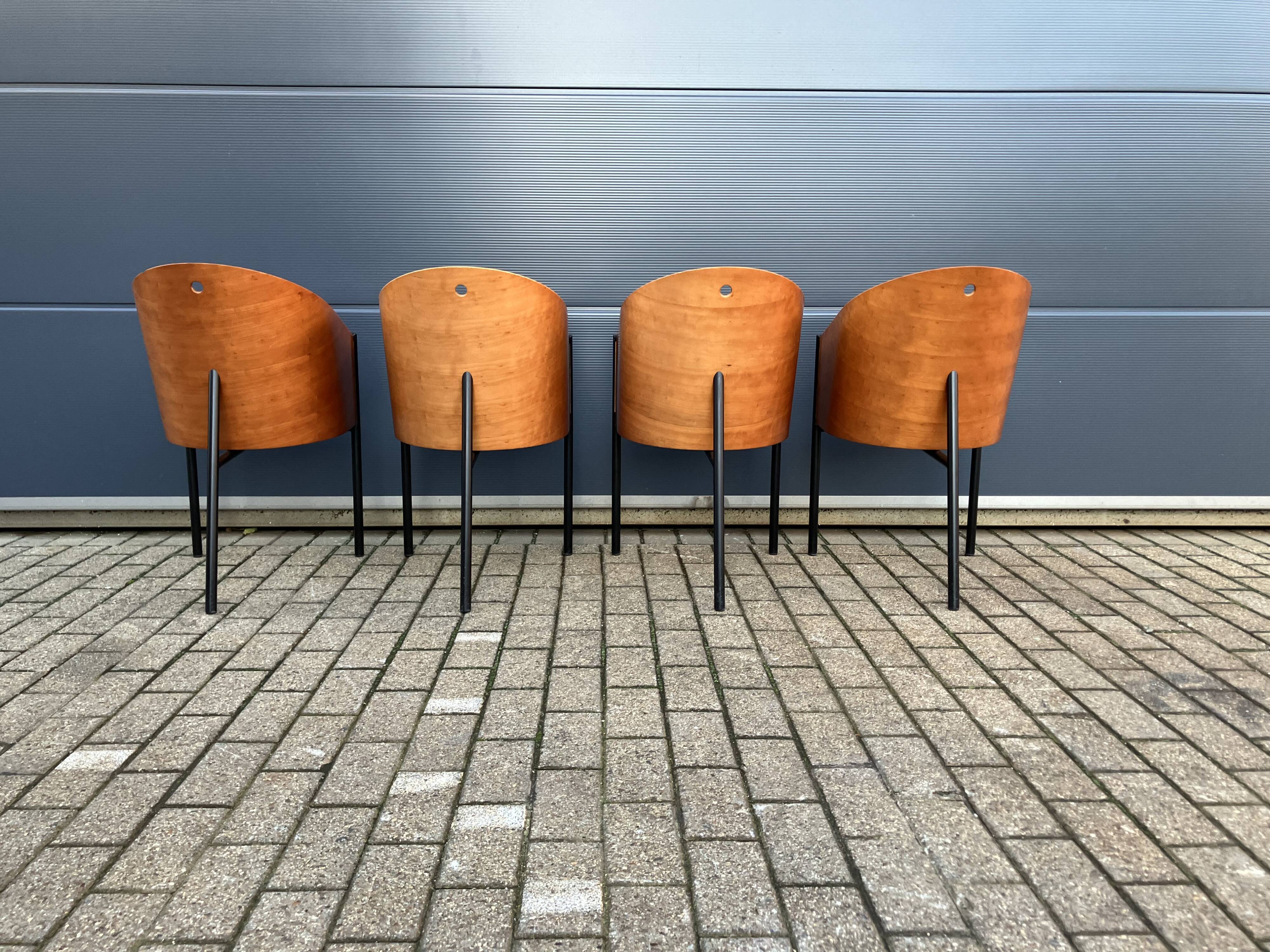 4x originaux chaises Costes Philippe Starck Aleph Driade
