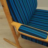 Rocking chair en chêne, design danois, années 1970, designer : Kurt Østervig, fabricant : Slagelse