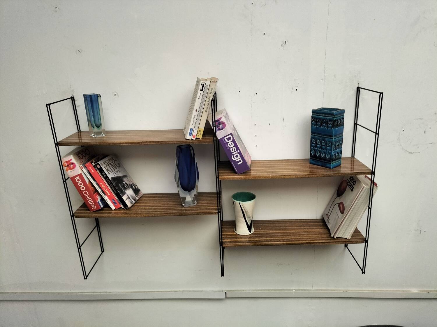50s modular shelving unit