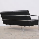 Leather sofa & armchair by Gunilla Allard 1990's