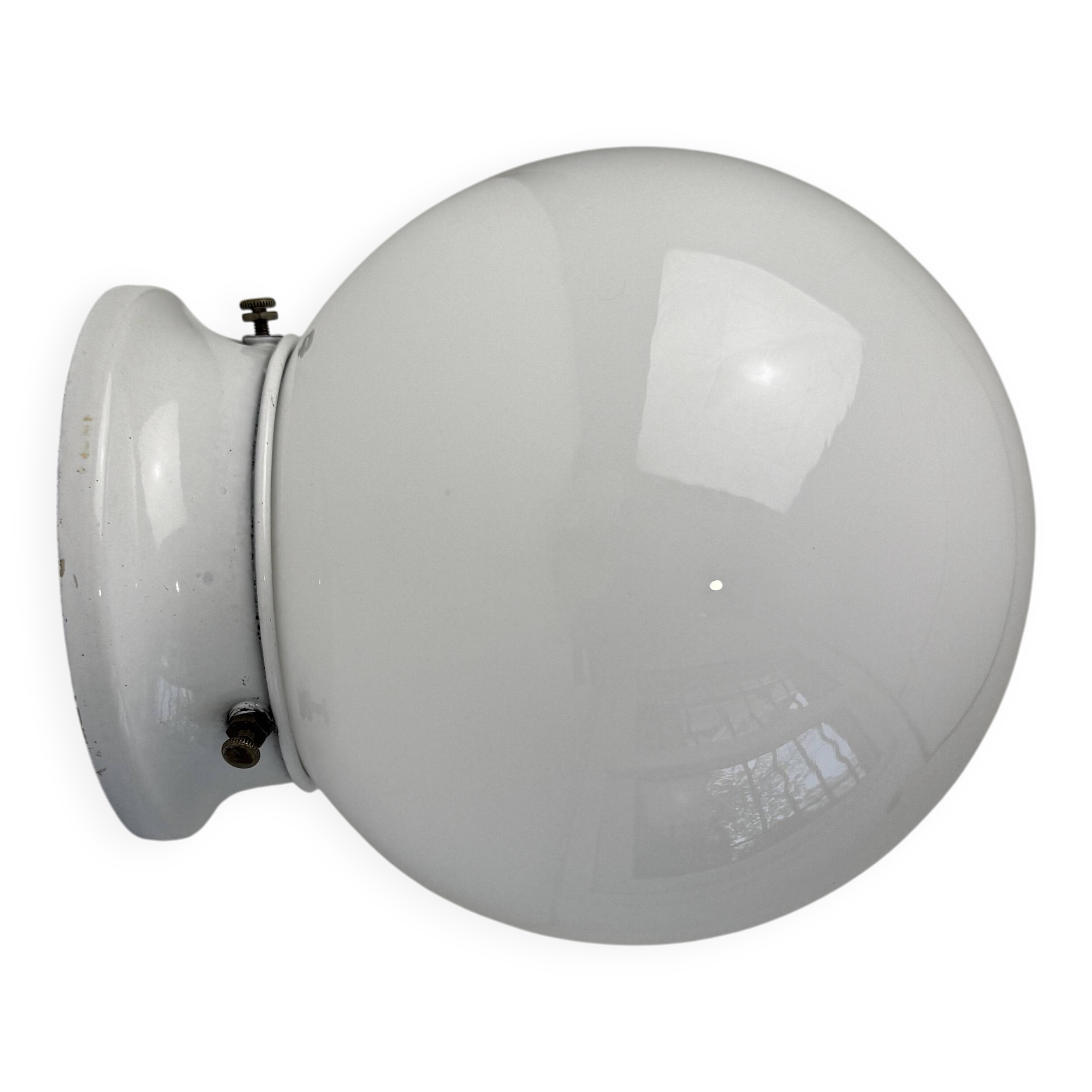 Vintage opaline wall light or ceiling light