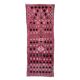 Red Boujad Moroccan rug - 355 x 128 cm
