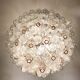 Mid-Century Murano Glass Chandelier "Polyhedr" by Carlo Scarpa, Italy, 1950s