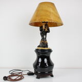 Art Deco lamp with loudspeaker, Stilton, 1930s, Czechoslovakia