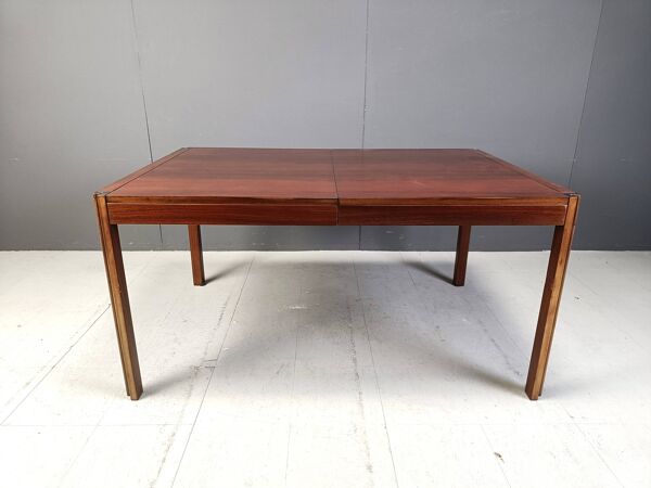 Table à manger vintage 4D par Angelo Mangiarotti pour Molteni, 1970