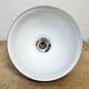Vintage Industrial Grey Painted Pendant Lamp