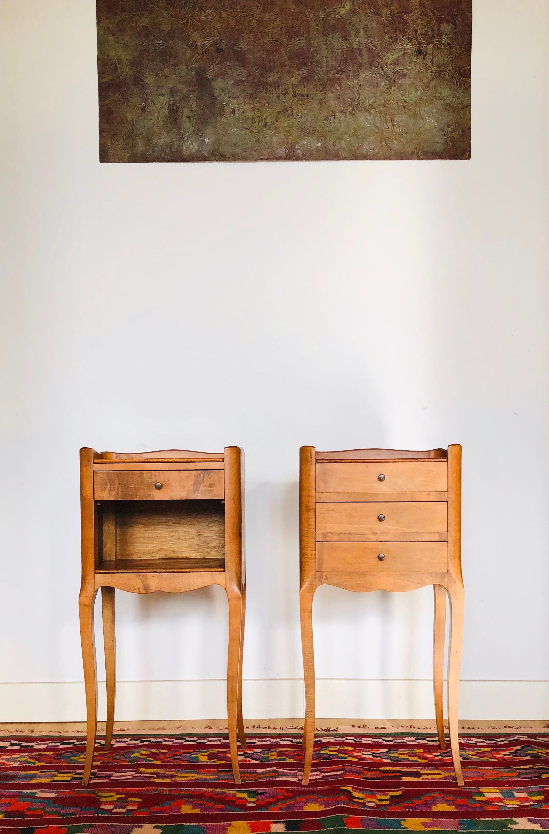 Pair of bedside or side tables Louis XV