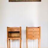 Pair of bedside or side tables Louis XV