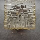 Glass ceiling light 1950s