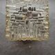 Glass ceiling light 1950s