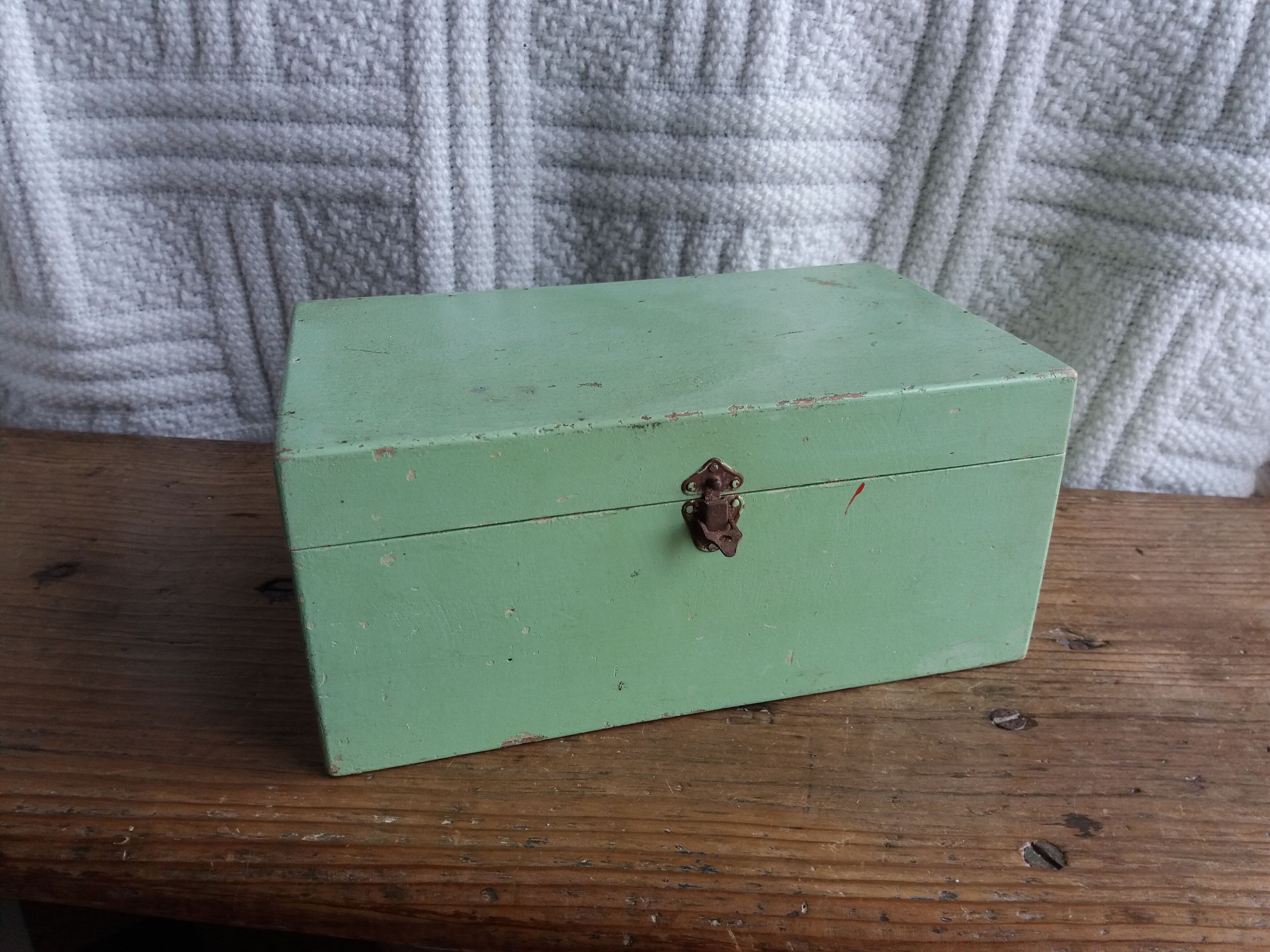 Wooden box box