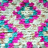 Moroccan Berber carpet hallway Boujaad vintage 280 x 75 cm