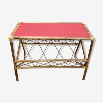 Ratin side table