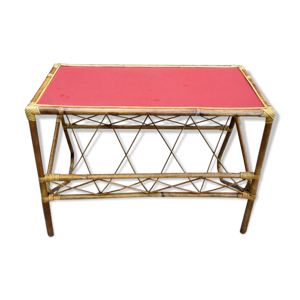 Table d'appoint en rotin