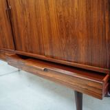 Gunni Omann 'model 13' highboard in rosewood, Denmark 1960s