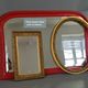 Frame style Louis XIV gilded stucco wood 57x45 cm, leaf 47,5x36 cm SB