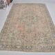 Oushak Vintage Floor Wool Rug sku1350