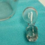 Chiseled crystal carafe stamped belgium