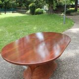 Vivai del Sud rattan and solid wood table