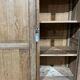 Oak wardrobe with sliding doors from the 1930s.