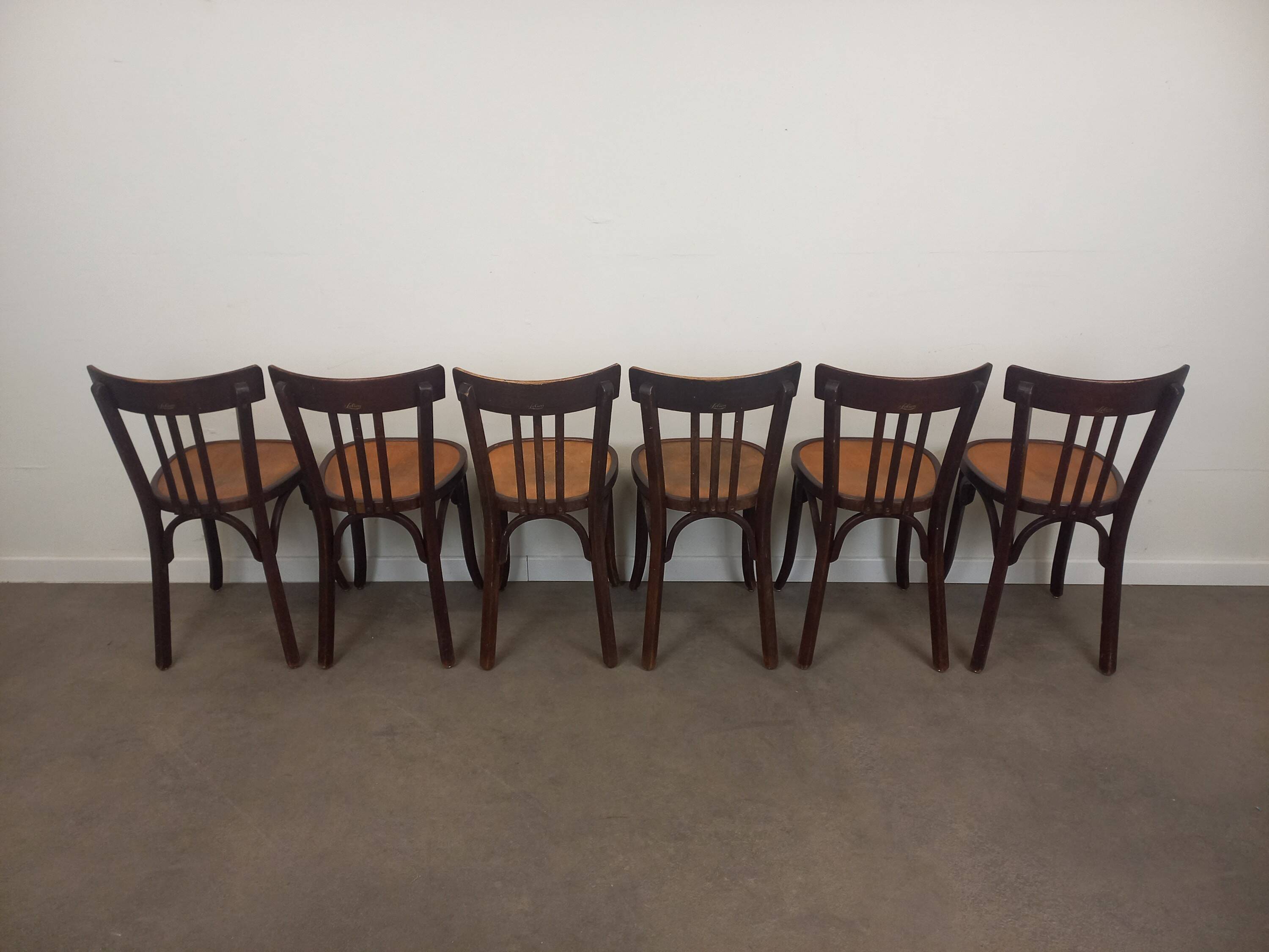 6 Baumann bistro chairs