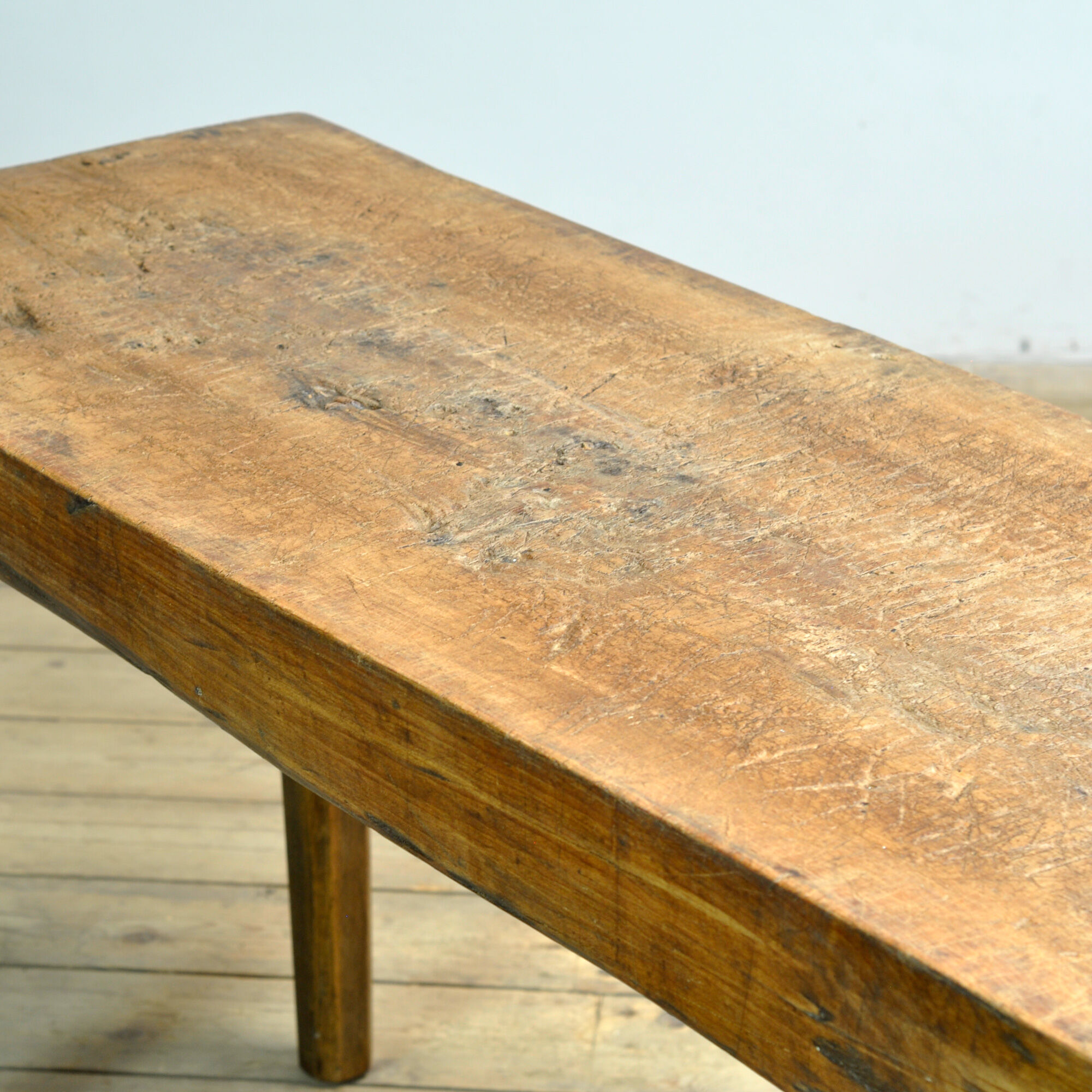 Oak butcher’s table, circa 1920
