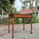 Jean Joseph Chapuis Mahogany Desk, Writing Table, Directoire Period