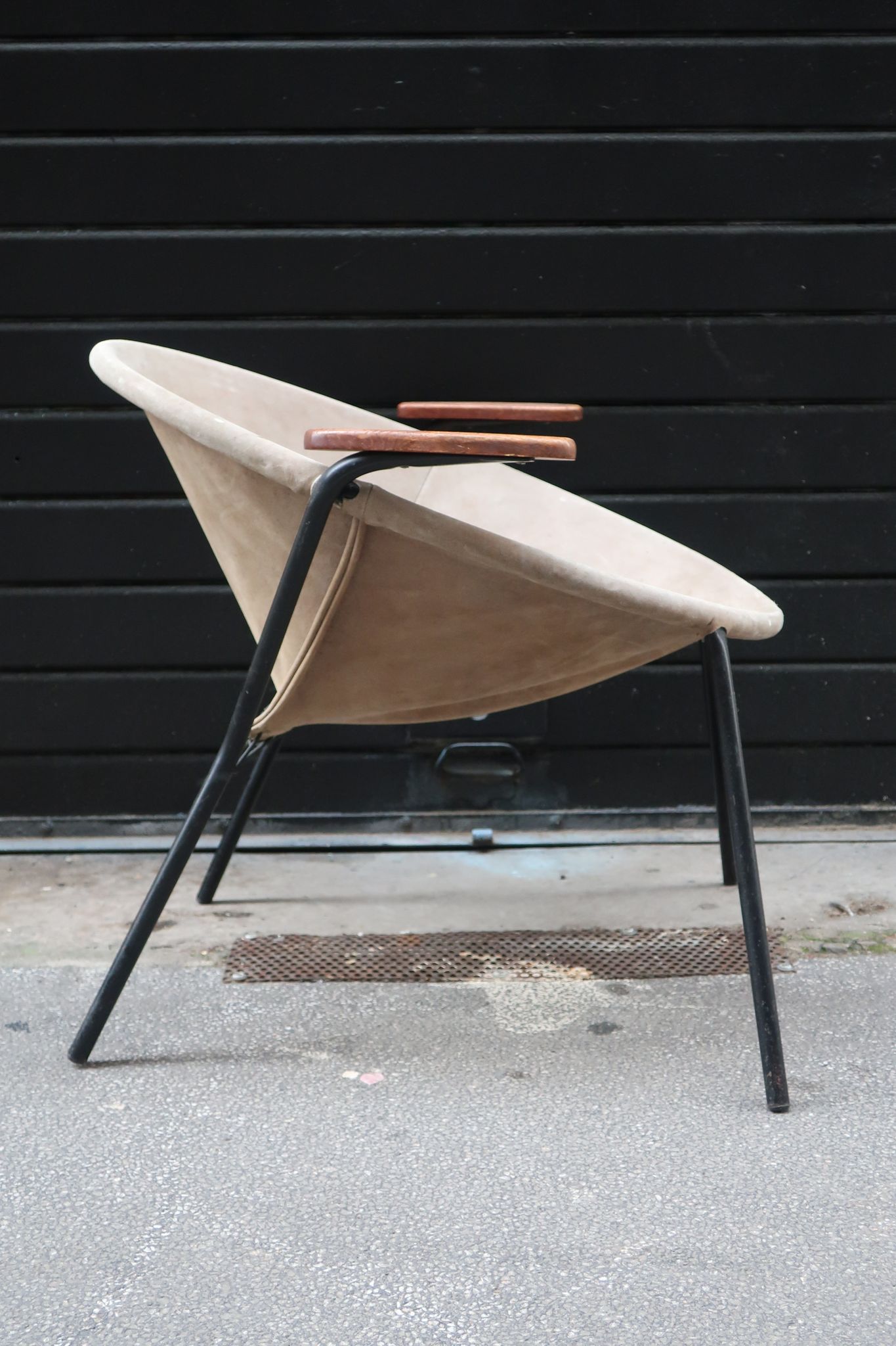 Fauteuil Balloon des années 50/60 Hans Olsen