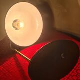 desk lamp 40x25 elec ok gold and black very good condition