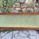 Mahogany empire bed with gooseneck 140x190