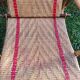 Old rattan armchair