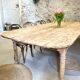 Antique table completely restored